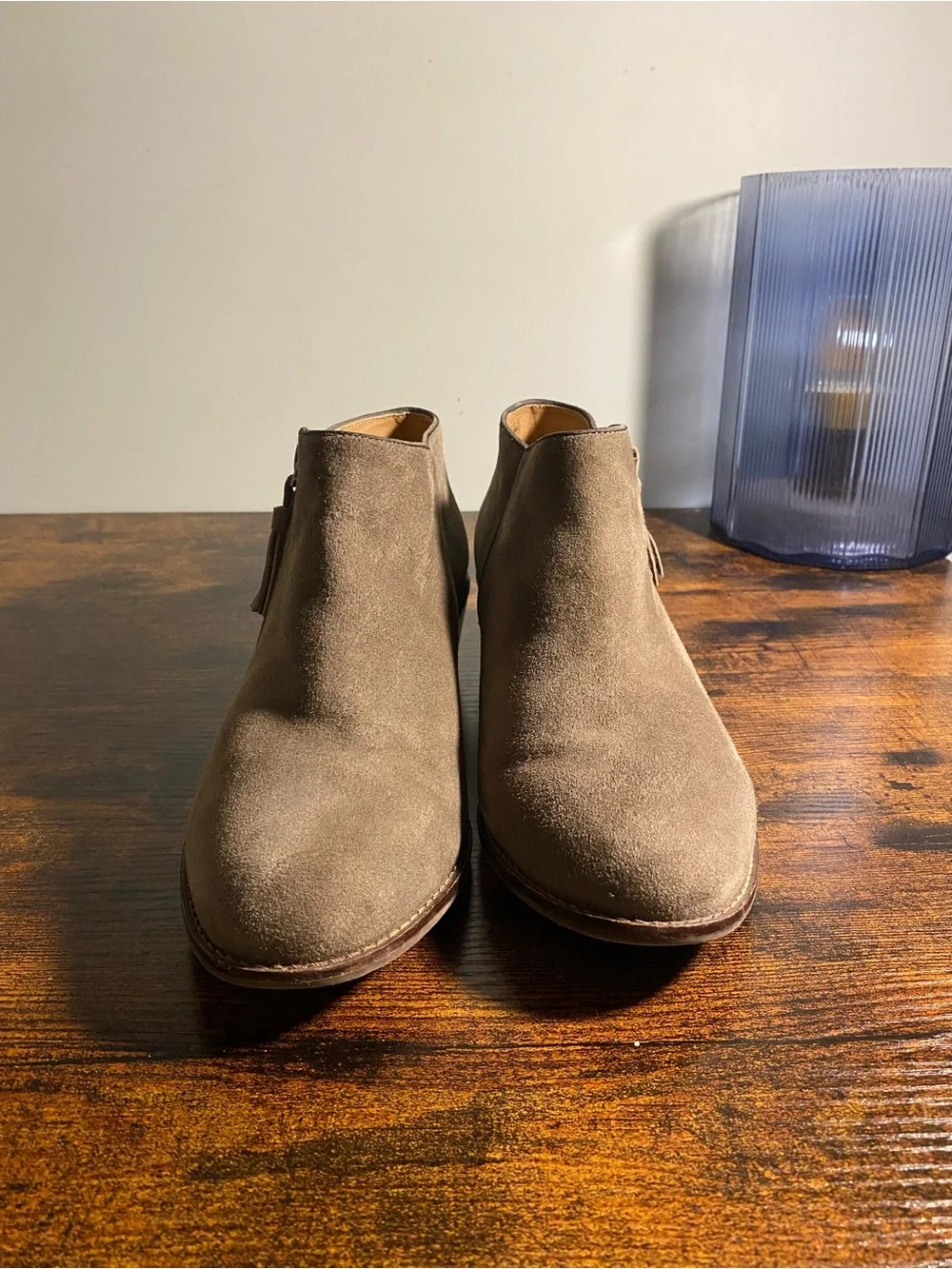 Vionic Suede Ankle Boots